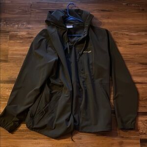 Columbia Black Hooded Jacket